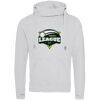 Cross neck hoodie Thumbnail