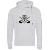 Cross neck hoodie Thumbnail