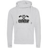 Cross neck hoodie Thumbnail